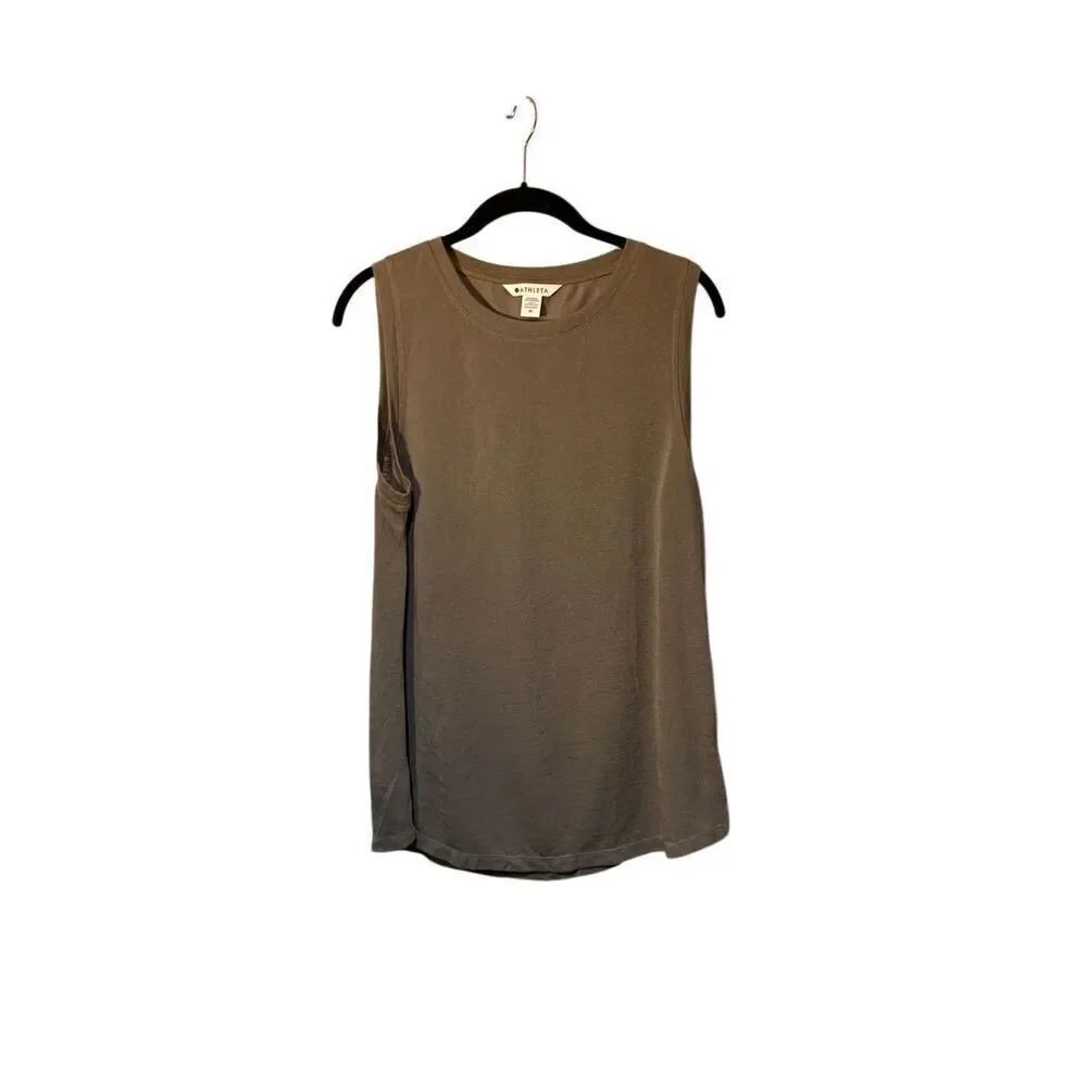 Athleta women’s athletic brown/taupe top 10 top size medium